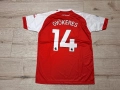 Футболна фланелка на Арсенал #Виктор Гьокереш#14#сезон 25/26!, снимка 1