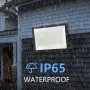 300 W външно LED осветление 30 000 LM IP65 супер ярко 6000 K студено бяло – 300 W, снимка 3