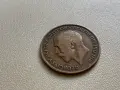 	фартинг 1942; 1/2 пени 1936, 1967; 1 пени 1912, 1916, 1919, Великобритания, снимка 11