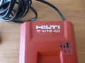 Зарядно С 4/12-50 за машини 12 V с 4 батерии HILTI Хилти, снимка 3