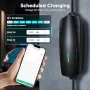 Ново Зарядно за EV с Приложение, 8М, 6-13A, 3.3kW кабел електромобил, снимка 4