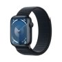 НОВ! Apple Watch Series 9 45mm Midnight Sport Loop GPS ГАРАНЦИЯ!, снимка 1 - Apple iPhone - 44381004
