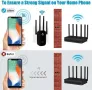 Нов 1200Mbps WiFi удължители усилвател на сигнала за дома Антена интернет, снимка 4