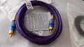 Audio кабел RCA-RCA - 2м подходящ за субуфер и микрофон - 12€ , снимка 2