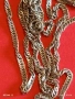 Сребърен синджир много красив стилен дизайн 34276, снимка 4