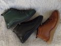 Боти, естествена кожа, три цвята, код 540/69, снимка 3