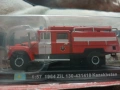 Ретро мащабен модел количка Зил 130 пожарна, снимка 1