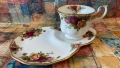 Royal Albert тенис сет Old Country Roses, снимка 3