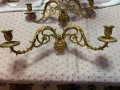 Свещници за пиано - уникално красиви позлатени Франция ок. 1850, снимка 2