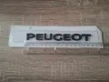 черен надпис Пежо Peugeot нов стил, снимка 6