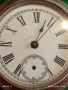 Джобен часовник керамичен циферблат,римски цифри рядък за КОЛЕКЦИОНЕРИ 51717, снимка 3
