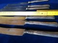 ф-ма ARGONID: 6 бр.стари ножа от 1925г./ ф-ма EPNS-UK 5 подложни лопатки и к-т WMF -3 бр.за коктейл