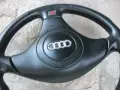  Волан трилъчев, кожен - оригинален Audi A4,A6,A8,TT - S Line !, снимка 6