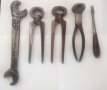 Стари ковани немски инструменти, снимка 1 - Клещи - 32648619