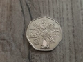 Монета Великобритания 50 pence 50p (Life and legacy of the Queen) - Charles III, снимка 2