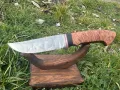 Продавам ръчно изработен ловен нож, снимка 2