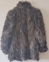 Дамско палто от естествен косъм - миеща мечка. Отлично състояние., снимка 1
