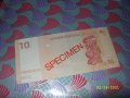10 франка конго 2003 год specimen, снимка 2