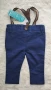 Нов официален бебешки  панталон с тиранти, снимка 2