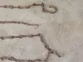 Стари ръчно ковани вириги, снимка 4