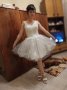 къса бална официална сватбена рокля в цвят и размер по заявка, снимка 9