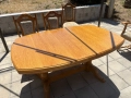 Трапезна маса със осем стола , снимка 6