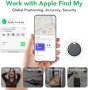 Нов комплект Bluetooth тракер 4 броя Apple Find My iOS IP67 за ключове багаж, снимка 2