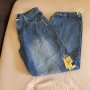 Original Vintage Rare FUBU PLATINUM Harlem GlobeTrotters Denim Jeans, снимка 4
