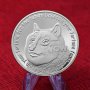 10 Dogecoins / 10 Догекойна Монета ( DOGE ) - Silver, снимка 2