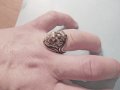 солиден сребърен мъжки пръстен с разярен сребърен Лъв - заслужи уважение и покажи че си влиятелна и , снимка 6