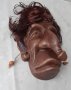 Маска, глава, мъж, еротика, керамика, пано, глина, снимка 1 - Пана - 39471963