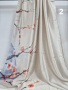 Дамски красив сатенен шал 1.80х0.90см, снимка 1
