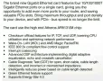 rb44ge 4x1000Mbps порта на един PCI-ex4 нископрофилна low profile, снимка 3