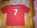 Манчестър Юнайтед ретро реплика на тениска от 1995г.№7 Ерик Кантона размер ХЛ, снимка 13