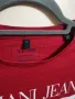 Armani Jeans Wine T-Shirt With Printed Logo. 

, снимка 3