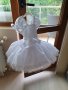 Кукленска бяла рокля, снимка 1 - Детски рокли и поли - 29423552
