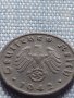 Монета 1 райхсфенинг 1942г. Германия Трети Райх с СХВАСТИКА 31569, снимка 8