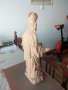Уникално с изработката си старинно,произведение на изкуството.Дърворезба., снимка 7