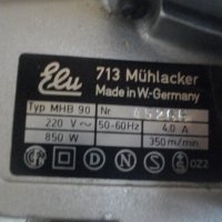 ELU 713-W.GERMANY-4,0A-850W-350m/min-6,0 кг-Голям Професионален Лентов Шлайф-Промишлен-Алуминиев-Елу, снимка 15 - Други инструменти - 40165357