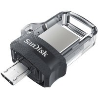 USB Флаш Памет 32GB USB 3.0 SANDISK SDDDC3-032G-G46, Ultra Dual Drive M3.0 Flash Drive, снимка 2 - Друга електроника - 30744817