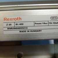 Пневматичен цилиндър Rexroth R40405521U , безплунжерен, снимка 2 - Резервни части за машини - 38493614