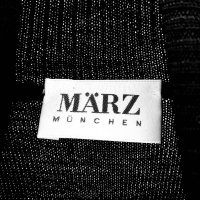 Скъпо черно поло MÄRZ MÜNCHEN меринос, снимка 3 - Пуловери - 39619274