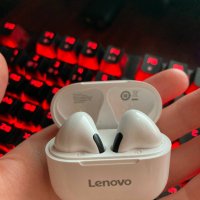 Слушалки безжични Lenovo LP40 НОВИ!, снимка 1 - Безжични слушалки - 44389434