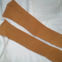 Ретро плетени памучни  дамски чорапи, снимка 3 - Дамски чорапи - 34417443