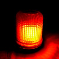 1 бр. ЛЕД LED маяк аварийна лампа блиц за камион 24V, снимка 3 - Аксесоари и консумативи - 42547671