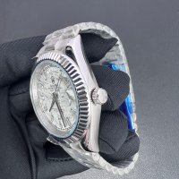 Унисекс часовник Rolex Oyster Perpetual Day-Date с автоматичен механизъм, снимка 3 - Дамски - 37037991