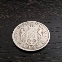 Монета - Румъния - 1 лея | 1924г., снимка 4 - Нумизматика и бонистика - 29335765