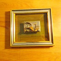 картина, Сребърна картина - на морския Бряг  - 3D с маркировка за сребро 800 - за ценител, снимка 4 - Картини - 36906607