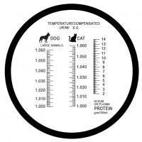 Клиничен рефрактометър за животни серумен протеин, снимка 3 - Други инструменти - 21704661