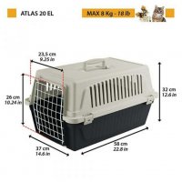 Atlas20 ferplast транспортна клетка,кутия,, снимка 1 - За котки - 39009555